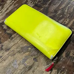 COMME des GARCONS WALLET コムデギャルソンウォレット SUPER FLUO LONG WALLET 長財布 イエロー系 【代官山03】のサムネイル