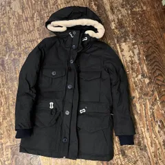 Snow Peak スノーピーク Waxed Down Jacket JK-16AU112 ネイビー ダウンジャケット size2 【代官山04】のサムネイル