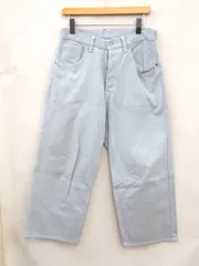 ★8107☆SCYE BASICS サイベーシックス Duck Wide Leg Jeans ワイドレッグ ジーンズ 5125-81525　30のサムネイル