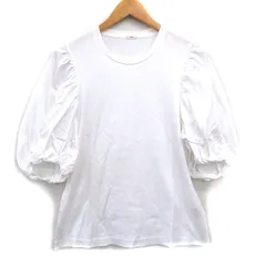 イエナ IENA カットソー Tシャツ 七分袖 コットン シンプル F ホワイト 白 /KT3のサムネイル