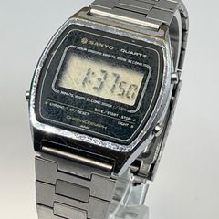 SANYO サンヨー QUARTZ デジタル腕時計 本体 - メルカリ
