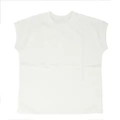☆ オフホワイト ☆ mitis プチハイネックTシャツ mitis Tシャツ ミティス プチハイネックTシャツ カットソー プルオーバー レディース 半袖 夏 春夏 春秋 フレンチスリーブ シンプル カジュアル インド綿 おしゃれ 女性 大人のサムネイル