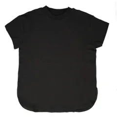 ☆ ブラック ☆ mitis モックネックTシャツ mitis Tシャツ ミティス モックネックTシャツ カットソー 前後差 プルオーバー レディース 半袖 夏 春夏 春秋 モックネック シンプル カジュアル インド綿 おしゃれ 女性 大人 オシャレ かわいいのサムネイル