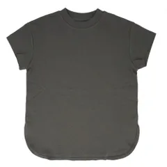 ☆ ブルー ☆ mitis モックネックTシャツ mitis Tシャツ ミティス モックネックTシャツ カットソー 前後差 プルオーバー レディース 半袖 夏 春夏 春秋 モックネック シンプル カジュアル インド綿 おしゃれ 女性 大人 オシャレ かわいいのサムネイル