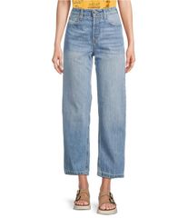아리아트 레이디스 하의 데님 팬츠 스트레이트 청바지 Ariat Ultra High Rise Tomboy Straight Leg Jeans Concord