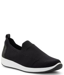 아라 여성 신발 운동화 니트 ara Leena Woven Stretch Knit Slip On Sneakers Black 블랙
