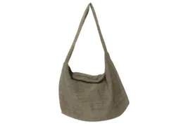 ヨーガンレール JURGEN LEHL ショルダーバッグ 麻 リネン ボディバッグ BAG かばん 斜めがけ鞄 グレージュのサムネイル