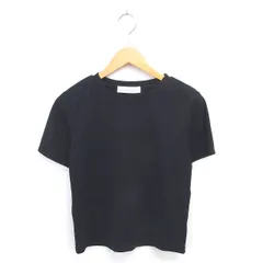 トランテアン ソン ドゥ モード 31 Sons de mode Tシャツ カットソー ボートネック 無地 シンプル 半袖 36 黒 ブラック /TTのサムネイル