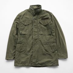 60年代 60's アメリカ軍 M65 2nd 前期モデル フィールドジャケット 米軍 USARMY ミリタリー アーミー  軍物 古着【UR-0176】