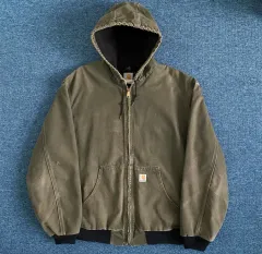 XXL カーハート ワークジャケット オリーブグリーン