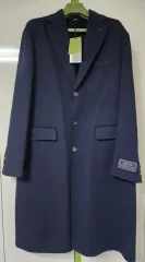 グッチ ネイビー メンズ コート 50サイズ 100-105サイズ 23FW 実際に着用2回のサムネイル