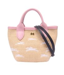 極美品】Longchamp ル パニエ カゴバッグ XS スカイブルー - メルカリ