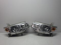 ★コーティング済★タントL375S L385S左右　　　ハロゲン　ヘッドライト 美品レンズコーティング済み タントカスタム L375S HID ヘッドライト