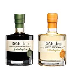 ReModena バルサミコ酢 ホワイトバルサミコ オーガニック 無添加 モデナ産 EUROPEAN BIO認証 100ml 2本セット のサムネイル