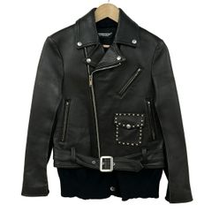 UNDERCOVER ネイビー ストライプ テーラードジャケット 16aw - メルカリ
