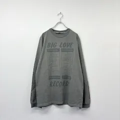1017 ALYX 9SM アリクス BIG LOVE RECORDS ビッグ ラブ レコード Cali Thornhill DeWitt カリ・ソーンヒル・デウィット ロンT XL 806-0040のサムネイル