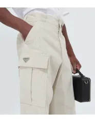 m PRADA プラダ コーデュロイ ワイド カーゴ パンツのサムネイル