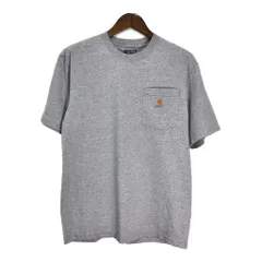 Carhartt カーハート 半袖ポケットＴシャツ グレー(メンズ M)中古 古着 T5695のサムネイル
