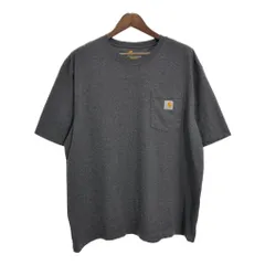 Carhartt カーハート ポケットＴシャツ ワーク グレー(メンズ XL)中古 古着 T9519のサムネイル