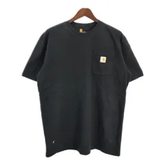 Carhartt カーハート 半袖ポケットＴシャツ ブラック (メンズ L) 中古 古着 T4498のサムネイル