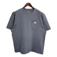 Carhartt カーハート ポケットＴシャツ グレー (メンズ M) 中古 古着 T4675のサムネイル
