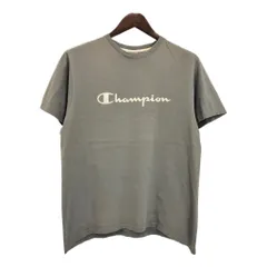 Champion チャンピオン AUTHENTIC オーセンティック ロゴ 半袖Ｔシャツ グレー(メンズ L)中古 古着 U0414のサムネイル