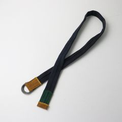 45R ミリタリーチューブラーknitベルト ダブルリングベルト オリーブ