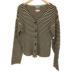 ユニフ UNIF コットンボーダーカーディガン レディース import：S のサムネイル