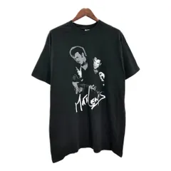 90年代 マット・ルイス 半袖Ｔシャツ 大きいサイズ ブラック(メンズ XXL)中古 古着 T9813のサムネイル