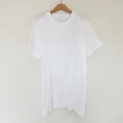 良品 pas de calais パドカレ オーバーサイズ 半袖 カットソー Tシャツ 36 ホワイト レディース 古着 中古 USEDのサムネイル