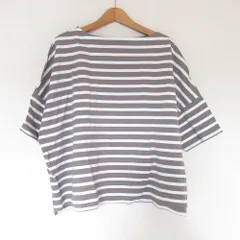 美品 Traditional Weatherwear トラディショナルウェザーウェア イエナ 別注 BMB SHIRT S/S 半袖 Tシャツ カットソー S グレー系 レディース 古着 中古 USEDのサムネイル