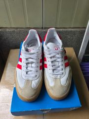 adidas SAMBA スニーカー ホワイト ブラック 26.5cm ZA01 - メルカリ