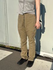 KAPITAL リネン切り替え チノピエロパンツ - メルカリ