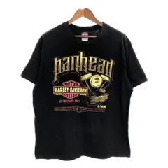 HARLEY DAVIDSON ハーレーダビッドソン 半袖Ｔシャツ モーターサイクル ブラック(メンズ XL)中古 古着 T9829のサムネイル