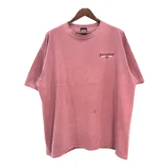 HARLEY DAVIDSON ハーレーダビッドソン 半袖Ｔシャツ 大きいサイズ モーターサイクル 後染め ピンク(メンズ 2X-LARGE)中古 古着 U0011のサムネイル