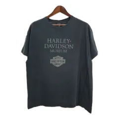 HARLEY DAVIDSON MUSEUM ハーレーダビッドソン ミュージアム 半袖Ｔシャツ モーターサイクル ブラック(メンズ XL)中古 古着 U0545のサムネイル