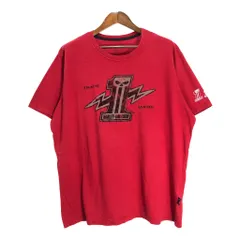 HARLEY DAVIDSON ハーレーダビッドソン 半袖Ｔシャツ 大きいサイズ モーターサイクル レッド(メンズ XXL)中古 古着 U0772のサムネイル