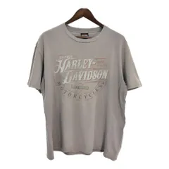 HARLEY DAVIDSON ハーレーダビッドソン 半袖Ｔシャツ グレー（メンズ XL ）中古 古着 T5895のサムネイル
