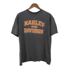 HARLEY DAVIDSON ハーレーダビッドソン 半袖Ｔシャツ モーターサイクル グレー(メンズ XL)中古 古着 T6362のサムネイル