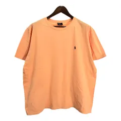 00年代 Polo by Ralph Lauren ポロ ラルフローレン ワンポイントロゴ 半袖Ｔシャツ ラルフローレン オレンジ(メンズ XL)中古 古着 T4839のサムネイル