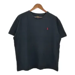 Polo by Ralph Lauren ポロ ラルフローレン 半袖Ｔシャツ ワンポイントロゴ ブラック (メンズ XL) 中古 古着 T4970のサムネイル