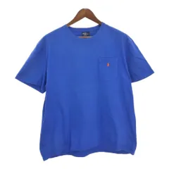 Polo by Ralph Lauren ポロ ラルフローレン 半袖ポケットＴシャツ ブルー（メンズ L ）中古 古着 T5896のサムネイル