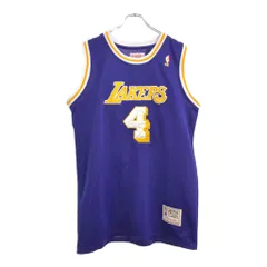 Mitchell&Ness NBA ロサンゼルス・レイカーズ バイロン・スコット ユニフォーム プロチーム バスケ パープル(メンズ 52)中古 古着 U4782のサムネイル