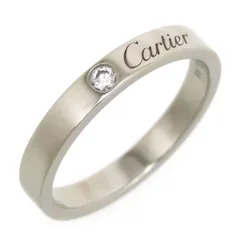 カルティエ Cドゥ カルティエ リング #55 B4051355 Pt950 ユニセックス CARTIER【中古】 【ジュエリー】のサムネイル