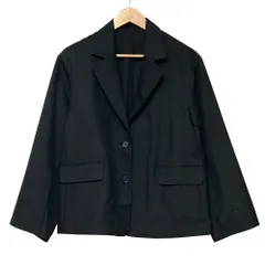 美品 24SS SIMPLICITE シンプリシテェ サンプリシテ オーバージャケット Free ブラック レディース 古着 中古 USEDのサムネイル
