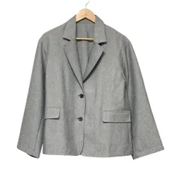 美品 24SS SIMPLICITE シンプリシテェ サンプリシテ オーバージャケット Free グレー レディース 古着 中古 USEDのサムネイル