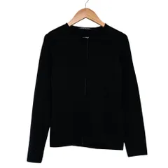 美品 VIVIENNE TAM ヴィヴィアンタム ジップ カーディガン ニット ジャケット サイズ0 ブラック レディース 古着 中古 USEDのサムネイル