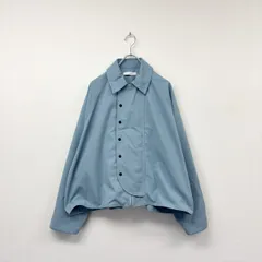 23ss 2023 Jieda ジエダ FLAP OVER SHIRT JACKET フラップ オーバー シャツ ジャケット くすんだブルー 系 サイズ 1 806-0050のサムネイル
