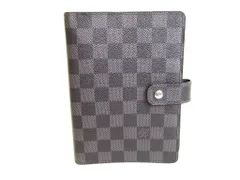 ルイヴィトン LOUIS VUITTON ダミエ グラフィット アジェンダ MM 手帳カバー システム手帳 メンズ 【新品同様】のサムネイル