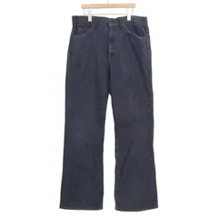 80年代 USA製 Levi's リーバイス 517-1517 コーデュロイパンツ ネイビー (メンズ W34 L32) 中古 古着 A3872